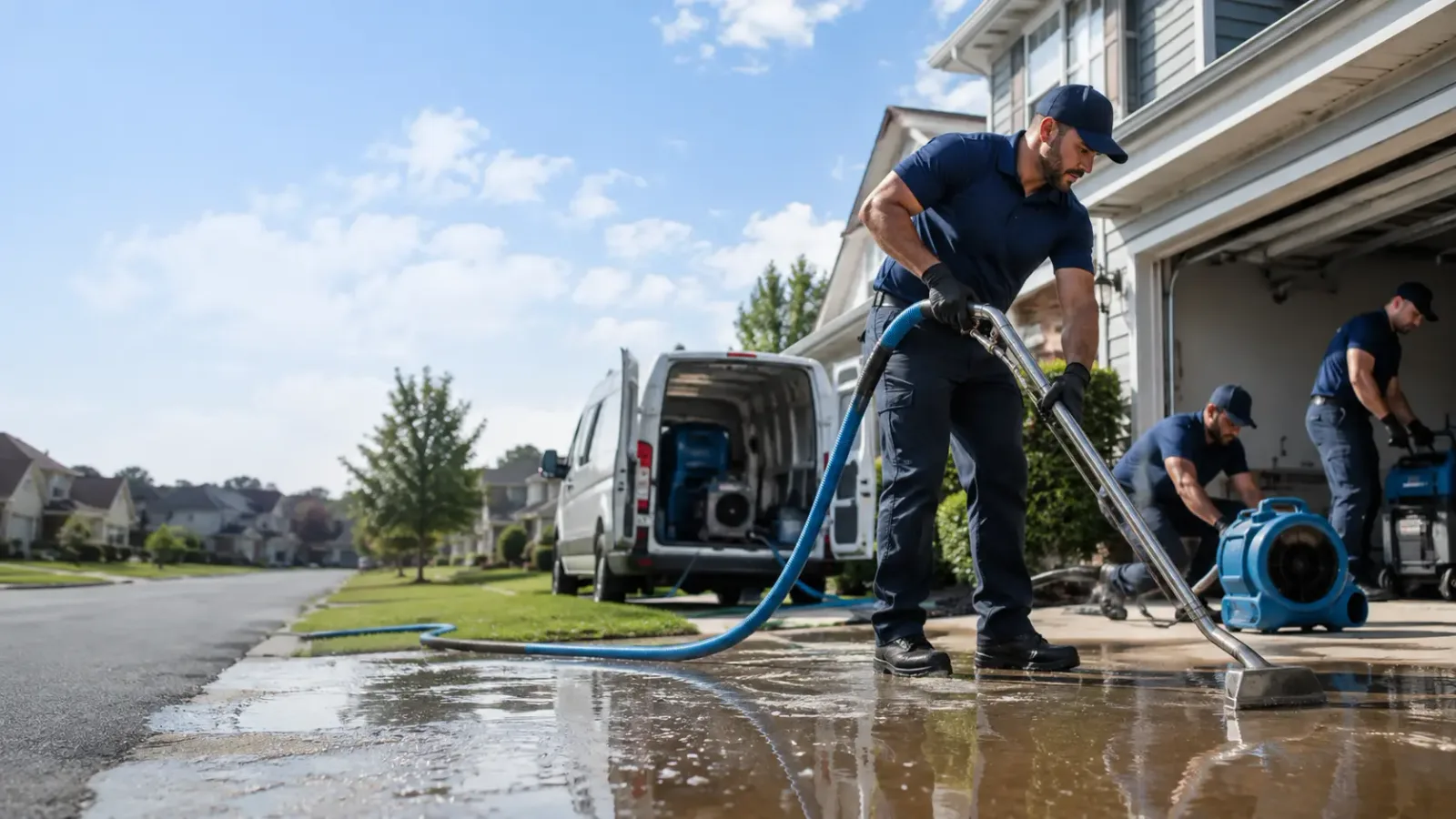 Flood Damage Restoration in Sainte Marie, IL